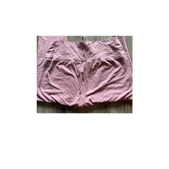 NWOT VERA WANG PINK MAUVE JOGGERS WITH TIE FRONT SELLING IN BLACK COLOR TOO - Picture 5 of 7